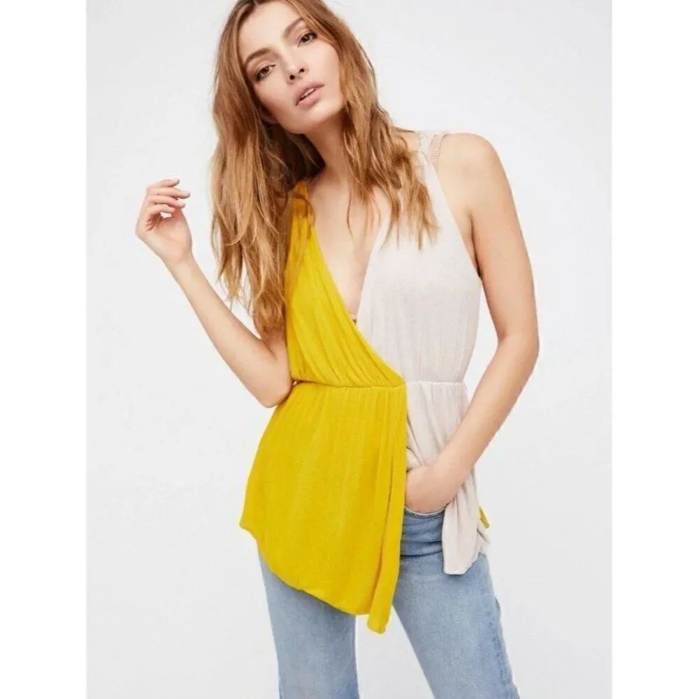 NWT FREE PEOPLE LAST NIGHT RIBBED TANK